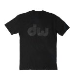DW Black-on-Black Foil Logo Tee - Extra-Large