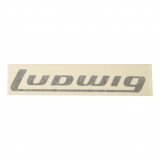 Ludwig Logo Bass Drum Decal 10