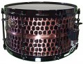 7x13 WorldMax Black Hawg Black Hammered Series Snare Drum