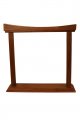 Gong Stand, Sheesham, Curved, 14"