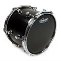 10" Evans Level 360 Resonant Black Tom Drumhead, TT10RBG