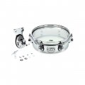 DW Design Series 10" Chrome Piccolo Tom and Bracket, DISCONTINUED, IN STOCK