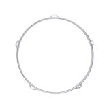 12" 5 Hole 2.3mm Triple Flange Drum Hoop, Chrome Plating, DISCONTINUED, IN STOCK