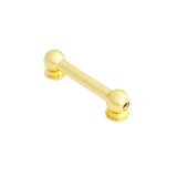 2 3/4" Agile Ball Double Ended Snare Drum Tube Lug, Brass