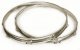 14" 8 Hole 2.3mm Triple Flange Drum Hoop, Nickel