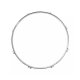 Pearl 12" Super Hoop II With 8 Holes - Chrome