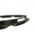 14" 10 Hole Snare Side 2.5mm Black Nickel Over Brass Triple Flange Hoop