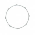 DW 14" 8-Hole True Hoop, Snare-Side - Chrome