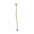 Pearl 14" Light Yellow and Stainless Steel Cable for SR-017 Strainer, DISCONTINUED, IN STOCK