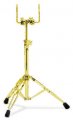 DW Heavy Duty Double Tom Stand In 24K Gold Plating, DWCP9900GD, DISCONTINUED, IN STOCK