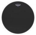 13" Remo Ebony Ambassador Snare Side Drumhead, No Collar