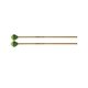 Balter Pro Vibe Medium Hard Rattan Vibraphone Mallets - Green Cord