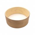 DFD 5.5x14 6-Ply Maple Snare Shell With Edges, Snare Beds, and a Mahogany Veneer - Unfinished