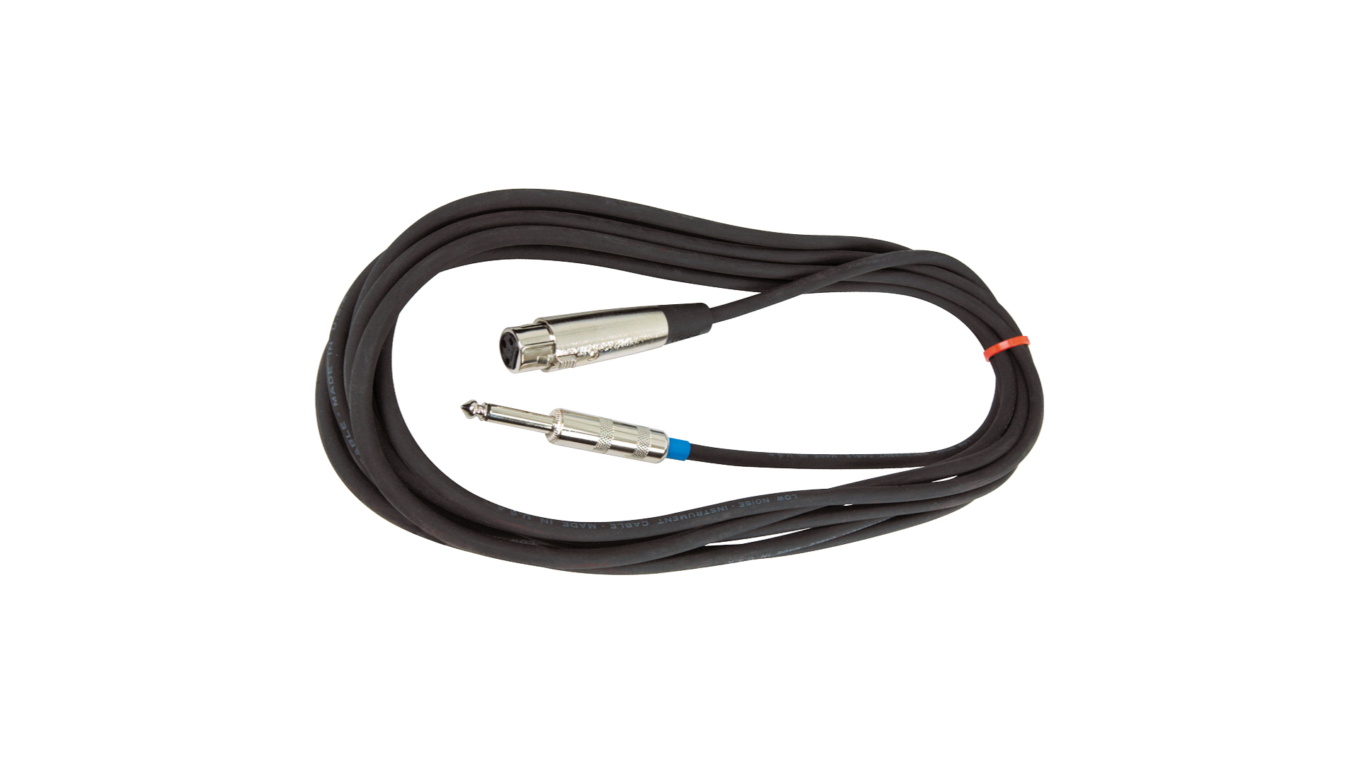ddrum Trigger Cable For Kick Or Tom Triggers, XLR To 1/4"