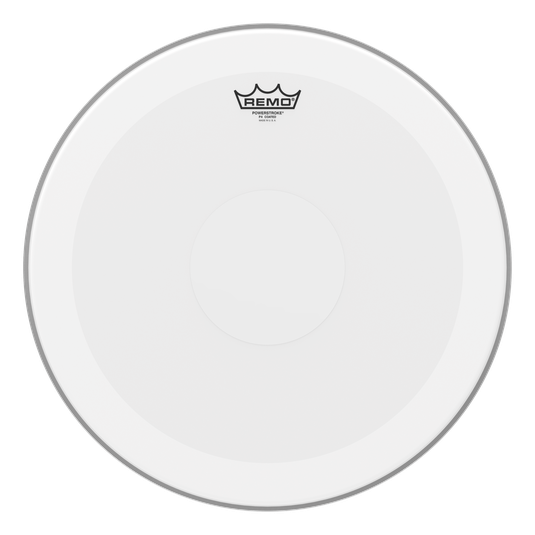 18" Remo Coated Powerstroke 4, 2 Ply Tom Drum Drumhead With Clear Dot