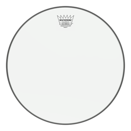 14" Remo Classic Fit Hazy Ambassador Snare Side Drumhead