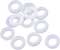 White Nylon Tension Rod Washer, Bag Of 60, Drum Kit, Snare, Drum Sets